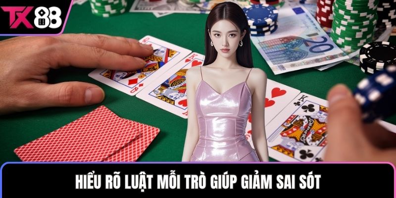 Hiểu rõ luật mỗi trò giúp giảm sai sót