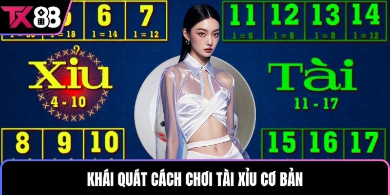Khái quát cách chơi tài xỉu cơ bản