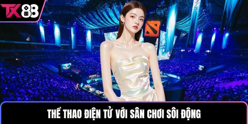 Thể thao điện tử với sân chơi sôi động